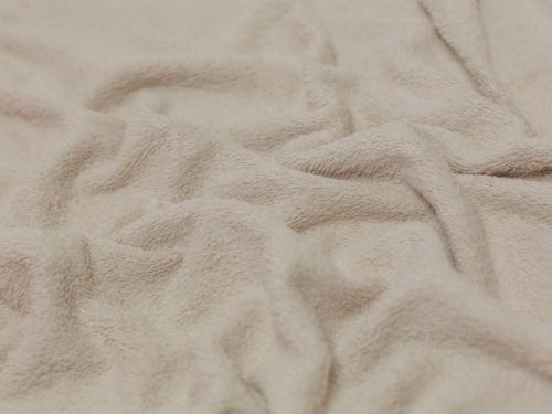 Minerva Core Range Luxury Cotton Towelling Fabric Almond