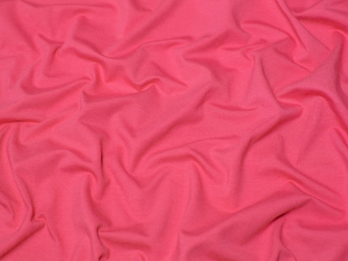 Minerva Core Range Cotton Lycra Jersey Stretch Knit Fabric Rosewood