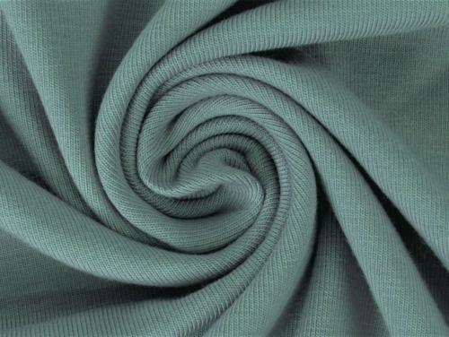 Minerva Core Range Cotton Lycra Jersey Stretch Knit Fabric Dusky Green