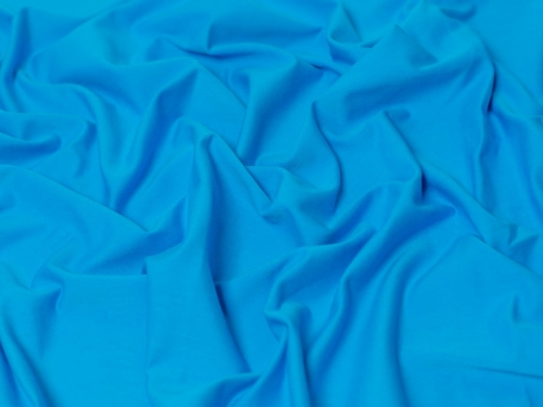 Minerva Core Range Cotton Lycra Jersey Stretch Knit Fabric Turquoise