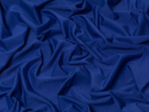 Minerva Core Range Cotton Lycra Jersey Stretch Knit Fabric Marine