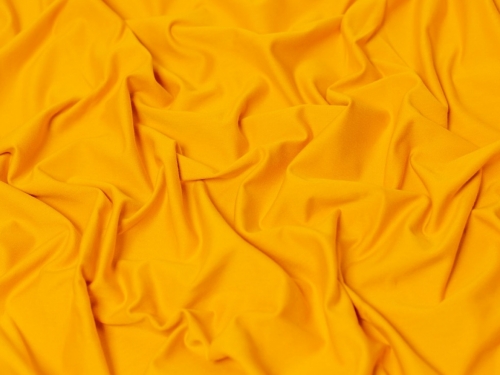 Minerva Core Range Cotton Lycra Jersey Stretch Knit Fabric Deep Gold