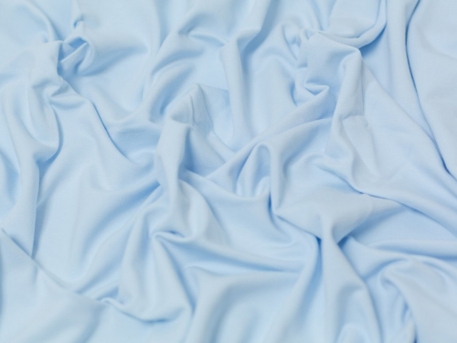 Minerva Core Range Medium Loop Back French Terry Stretch Knit Fabric Powder Blue