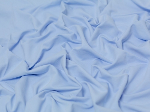 Minerva Core Range Medium Loop Back French Terry Stretch Knit Fabric Baby Blue
