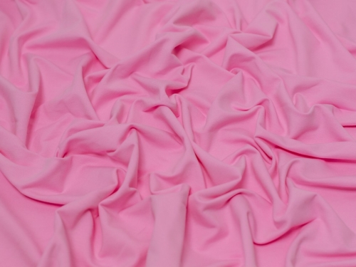 Minerva Core Range Medium Loop Back French Terry Stretch Knit Fabric Bright Rose