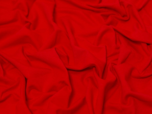 Minerva Core Range Medium Loop Back French Terry Stretch Knit Fabric Red