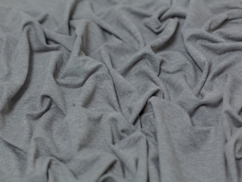 Minerva Core Range Medium Loop Back French Terry Stretch Knit Fabric Dove Grey