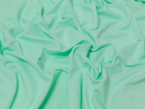 Minerva Core Range Medium Loop Back French Terry Stretch Knit Fabric Bright Mint
