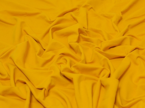 Minerva Core Range Medium Loop Back French Terry Stretch Knit Fabric Ochre