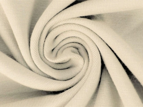 Minerva Core Range Medium Loop Back French Terry Stretch Knit Fabric Almond