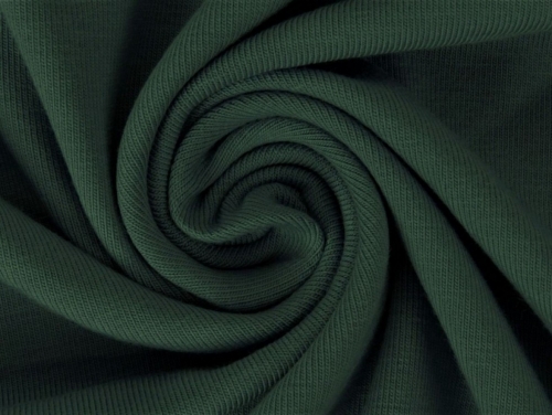 Minerva Core Range Medium Loop Back French Terry Stretch Knit Fabric Basil Green