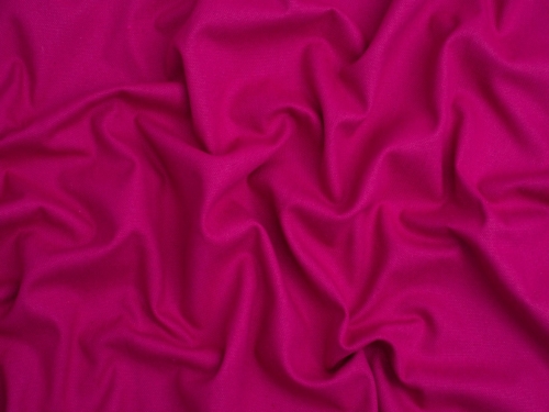 Minerva Core Range Washed Cotton Canvas Fabric Fuchsia
