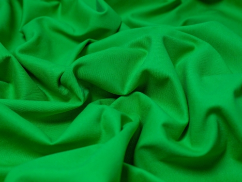 Minerva Core Range Washed Cotton Canvas Fabric Emerald Green