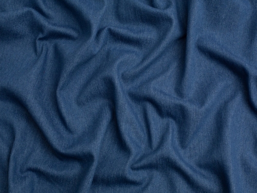 Minerva Core Range 300gsm Stretch Washed Denim Fabric Jeans Blue
