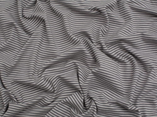 Minerva Core Range Cotton Jersey Stretch Knit Fabric Fossil Grey
