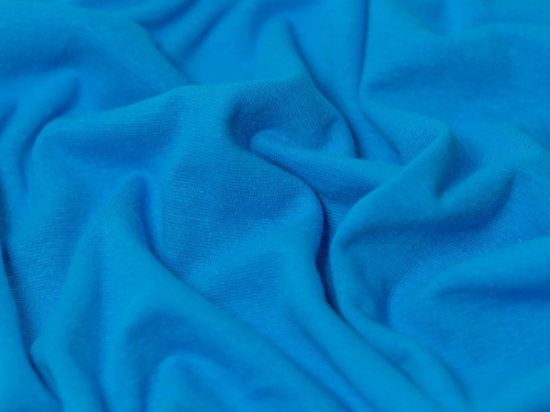 Minerva Core Range Tubular Ribbing Stretch Knit Fabric Turquoise