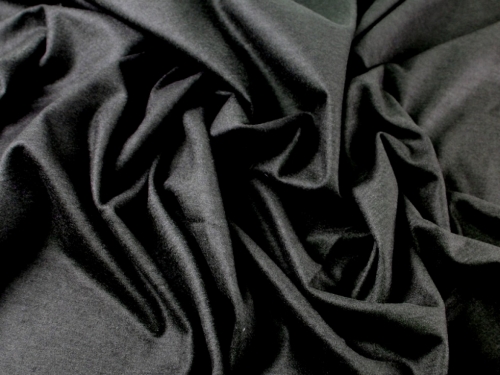 Deadstock Ponte Roma Double Stretch Knit Fabric Brown