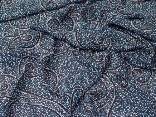 Deadstock Sheer Chiffon Fabric Teal