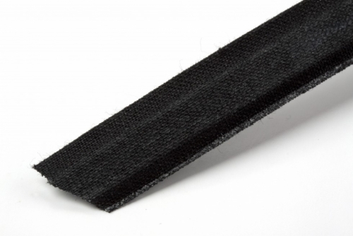 Hemline Cotton Covered Polyester Boning Black