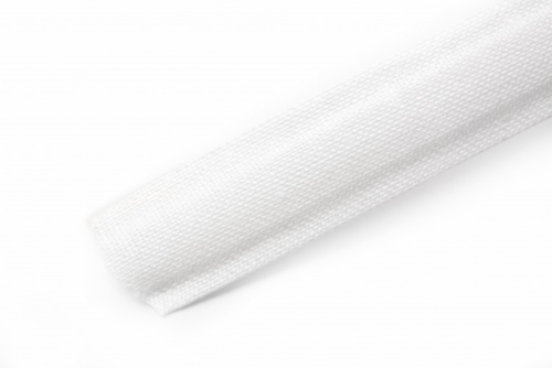 Hemline Cotton Covered Polyester Boning White