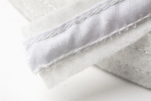 Hemline Felt Covered Polyester Boning White