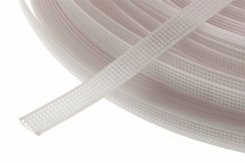 Hemline Polyester Boning White