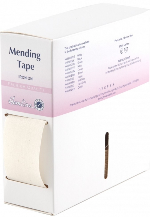 Hemline Repair Mending Tape Cream