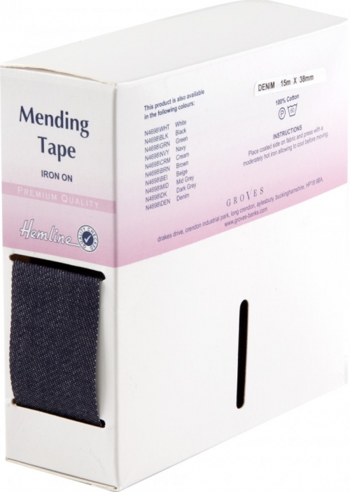 Hemline Repair Mending Tape Denim