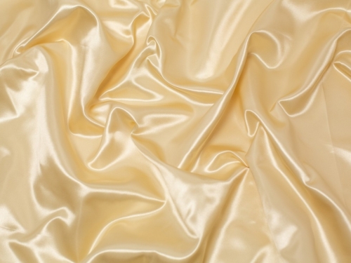 Minerva Core Range Soft Polyester Satin Fabric Cream