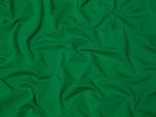 Minerva Core Range Heavy Cotton Jersey Stretch Knit Fabric Emerald Green