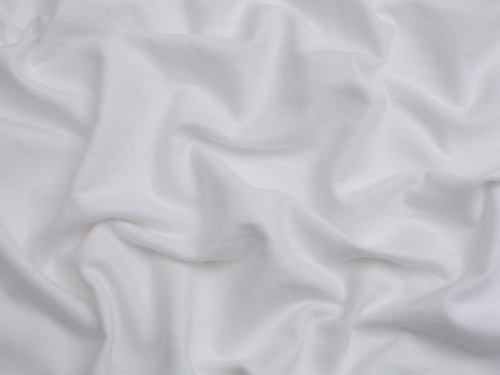 Minerva Core Range Medium Cotton Flannel Fabric White