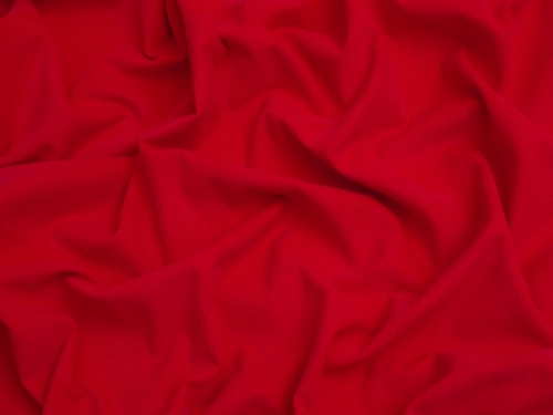 Minerva Core Range 21 Wale Cotton Babycord Fabric Red