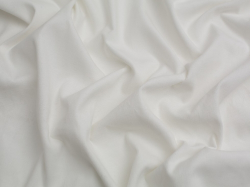 Minerva Core Range 21 Wale Cotton Babycord Fabric Ivory