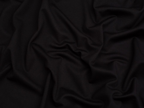 Minerva Core Range Stable Ponte Roma Double Stretch Knit Fabric Black