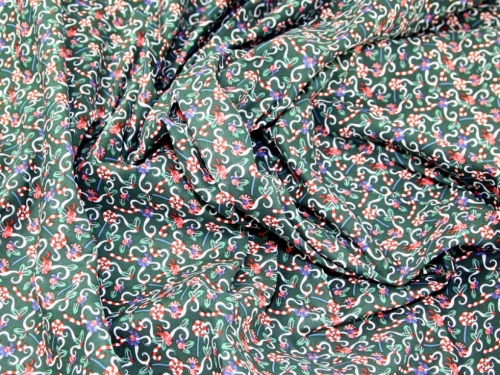 Deadstock 100% Cotton Fabric Green