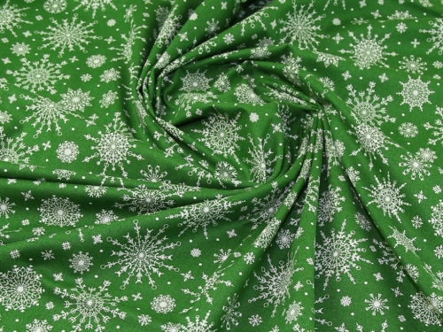 Deadstock 100% Cotton Fabric Green