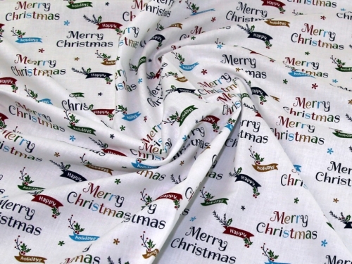 Deadstock 100% Cotton Fabric White