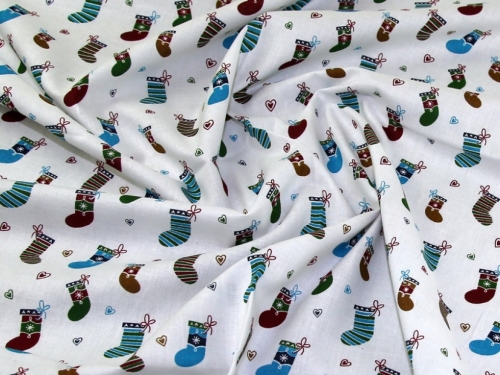 Deadstock 100% Cotton Fabric White