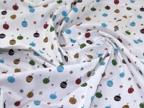 Deadstock 100% Cotton Fabric White