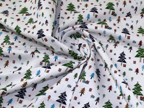 Deadstock 100% Cotton Fabric White