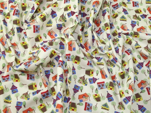 Deadstock 100% Cotton Poplin Fabric Ivory