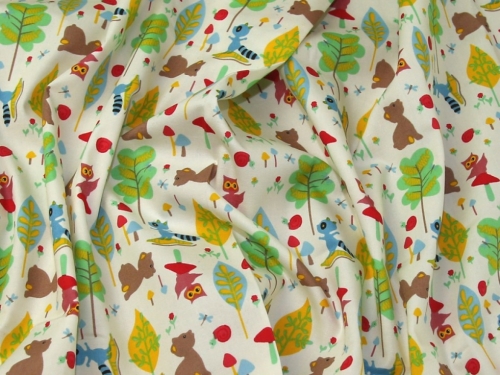 Deadstock 100% Cotton Poplin Fabric Cream