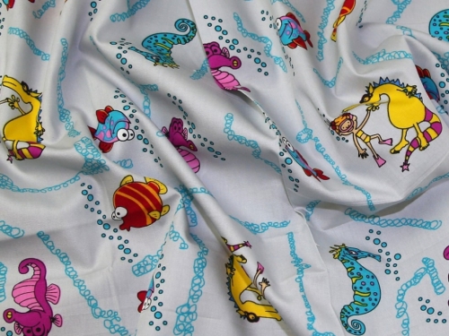 Deadstock 100% Cotton Poplin Fabric Silver Grey