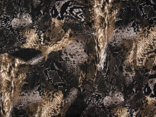 Deadstock Viscose Twill Fabric Taupe