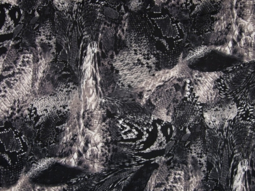 Deadstock Viscose Twill Fabric Grey