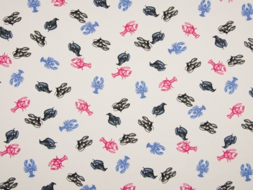 Deadstock Bubble Crepe Fabric Multicoloured