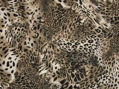 Deadstock Polyester Georgette Fabric Taupe