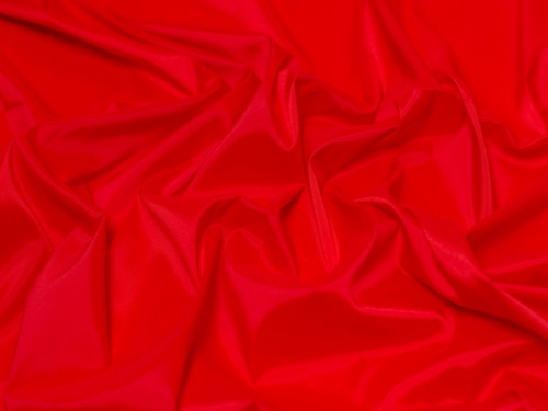 Stretch Woven Lining Fabric Bright Red