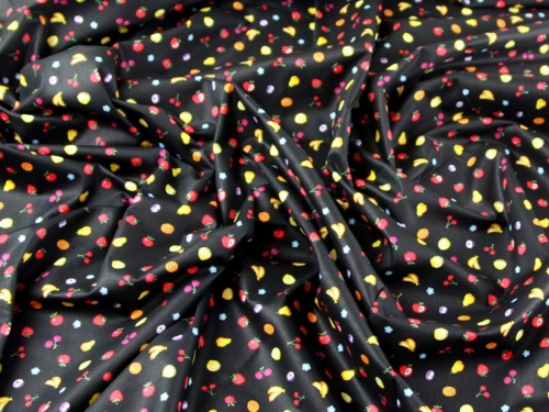 100% Cotton Poplin Fabric Black