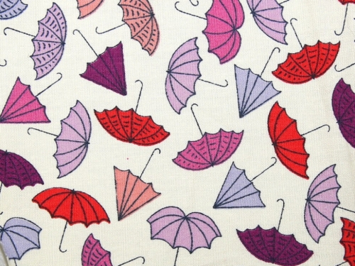 100% Cotton Poplin Fabric Pink Multi